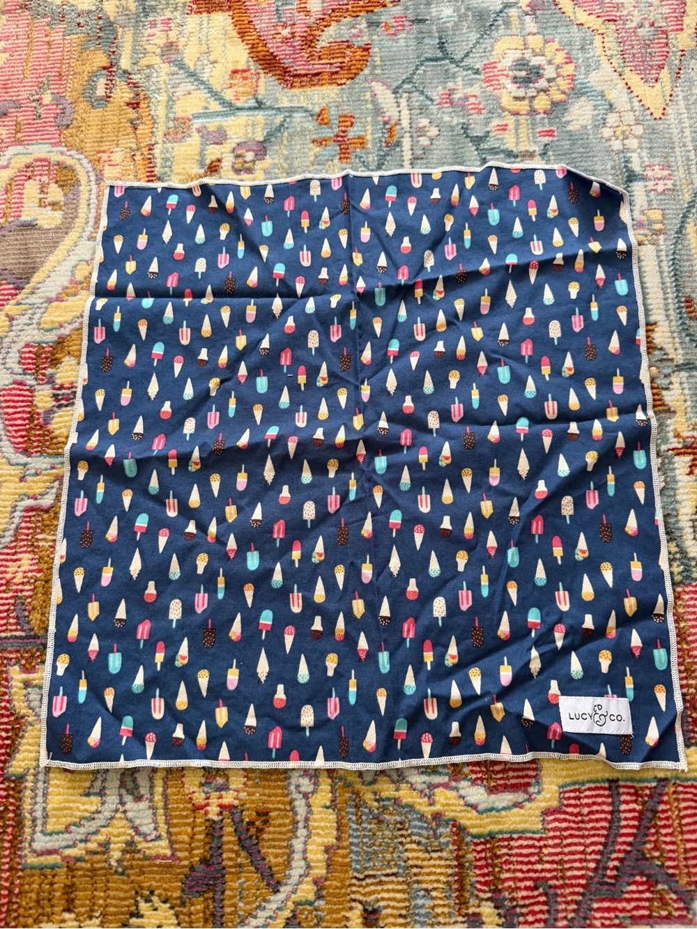 New Lucy & co ice cream dog bandana